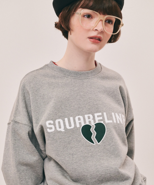 BREAK HEART SWEATSHIRTS BAG - 4 COLORS IVORY