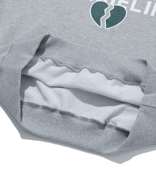 BREAK HEART SWEATSHIRTS BAG - 4 COLORS IVORY