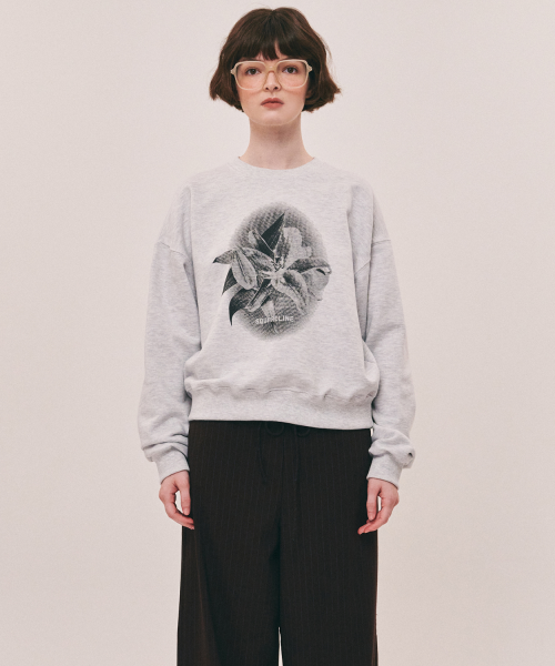 LILY SWEATSHIRTS BAG - 2 COLORS LIGHT GREY