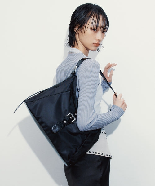 CHARMING SHOULDER BAG - 5 COLORS BLACK