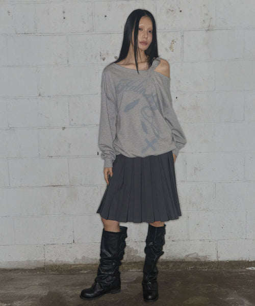 SHIRT _F24ZB063 - 2 COLORS MELANGE GREY