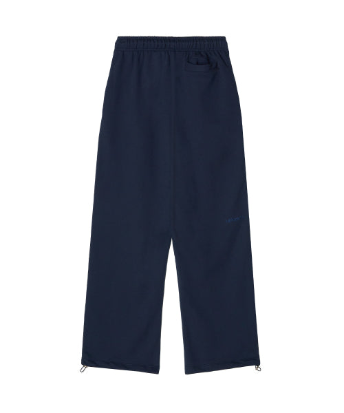 BACK TO BACK COTTON WIDE PANTS - 3 COLORS NAVY
