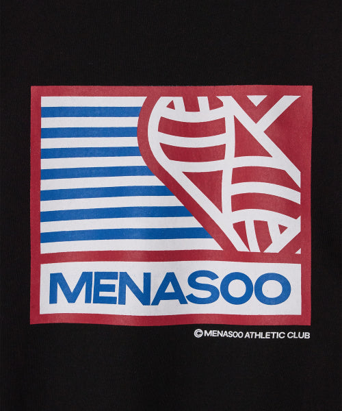 MENASOO HEARTTRACK SWEATSHIRT - 2 COLORS BLACK