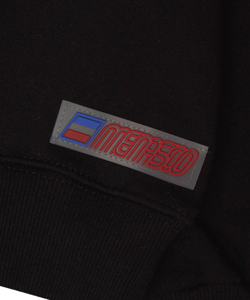 MENASOO HEARTTRACK SWEATSHIRT - 2 COLORS BLACK
