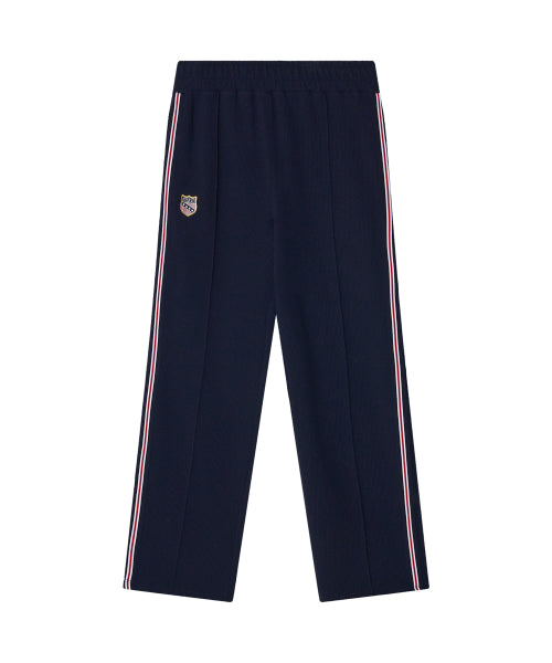WAFFLE WIDE PANTS - 3 COLORS RED
