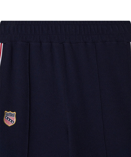 WAFFLE WIDE PANTS - 3 COLORS RED