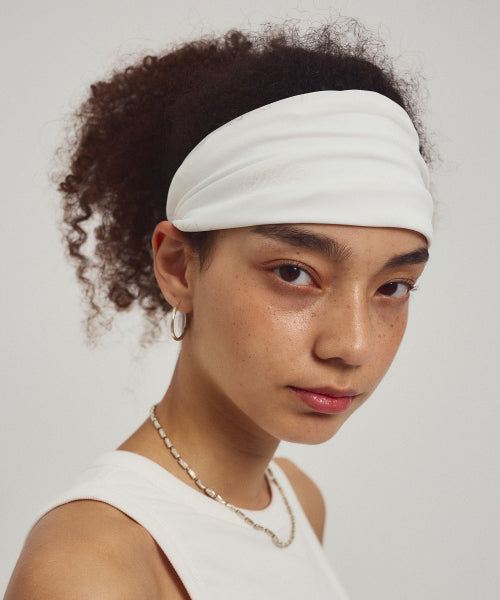 MENASOO STRETCH HAIRBAND - 4 COLORS WHITE