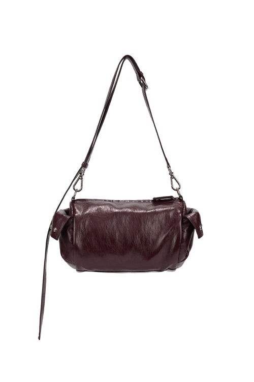 STUD POCKET BAG - 5 COLORS BURGUNDY