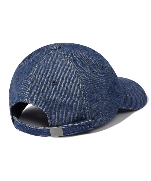 ANGEL CORDUROY BALL CAP - 4 COLORS INDIGO