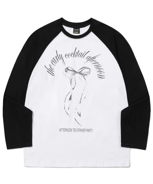 RAGLAN LONG SLEEVE - 2 COLORS BLACK