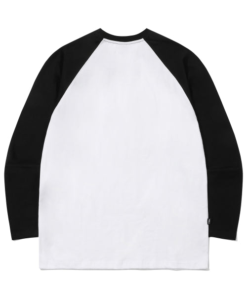 RAGLAN LONG SLEEVE - 2 COLORS BLACK