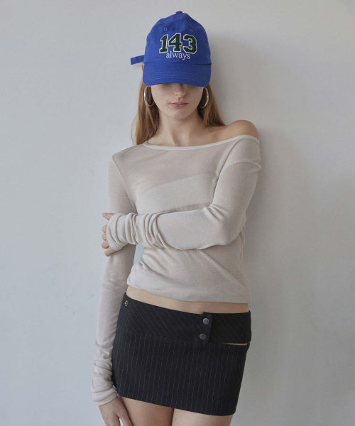 143 ALWAYS TWILL BALL CAP - 4 COLORS BLUE