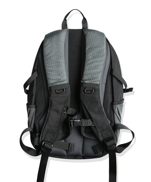 NYLON DAILY BACKPACK - 4 COLORS CHARCOAL