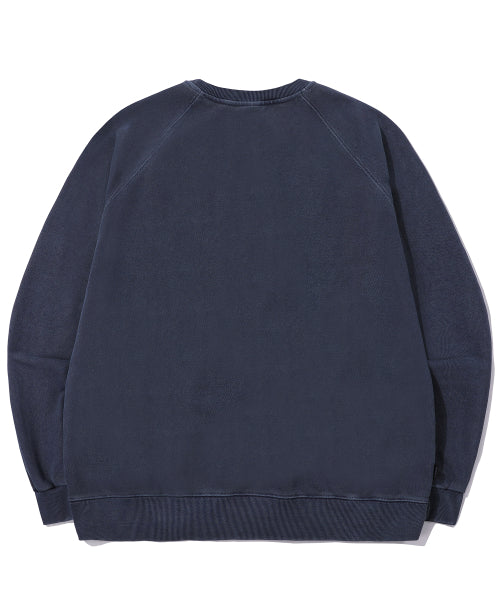 Happy Day Pigment Sweatshirt Dark Blue