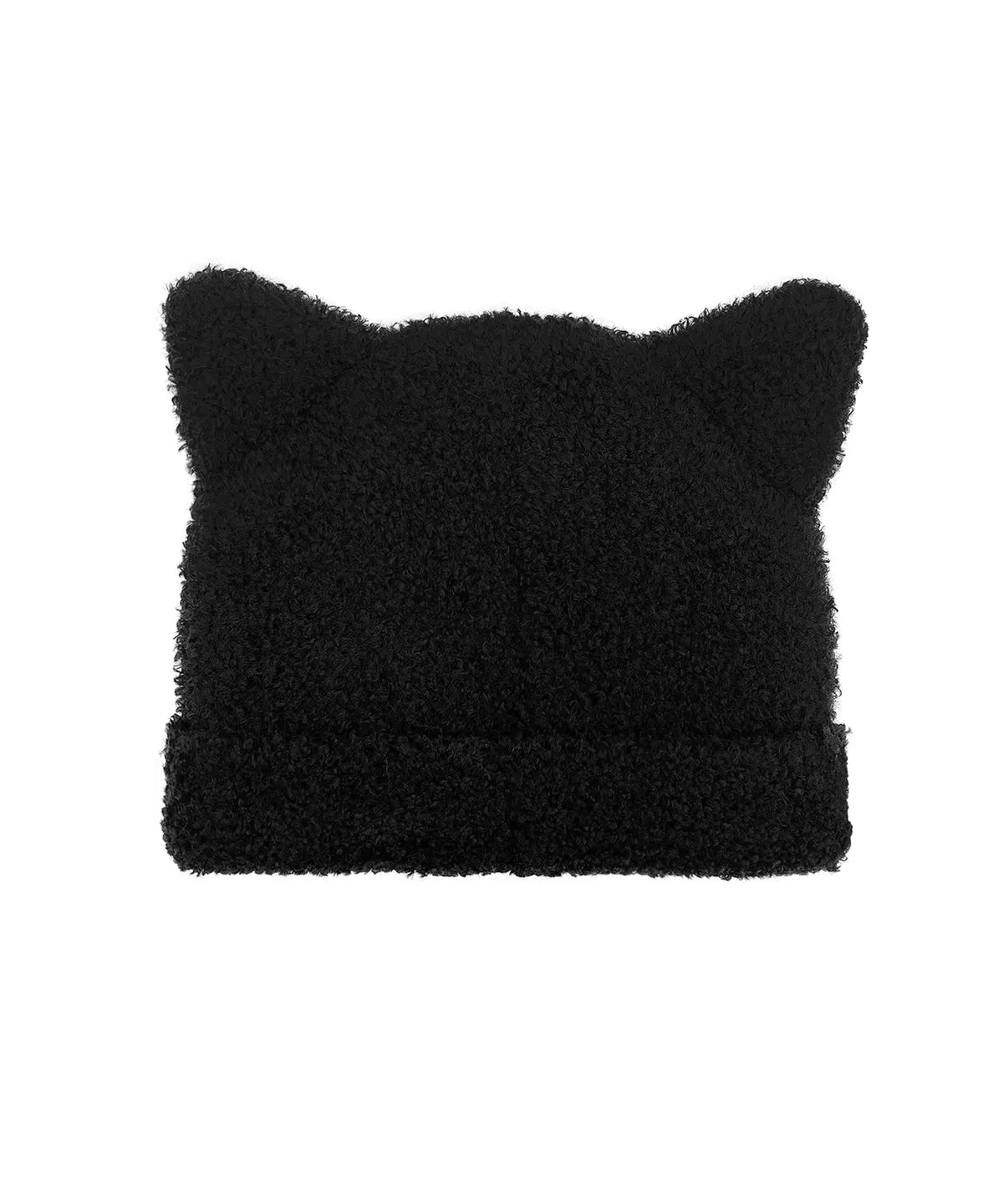 BOUCLE EARS BEANIE - BLACK #LIZ同款!