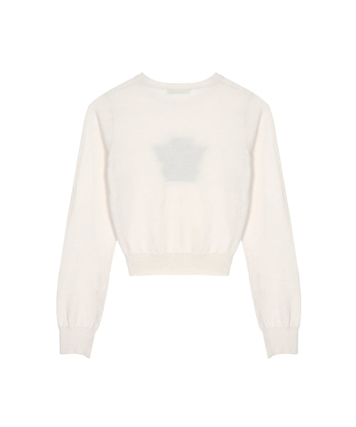 MINI BUTTERFLY SIGNATURE SLEEVE KNIT #徐睿知同款! - 6 COLORS AS SHOWN