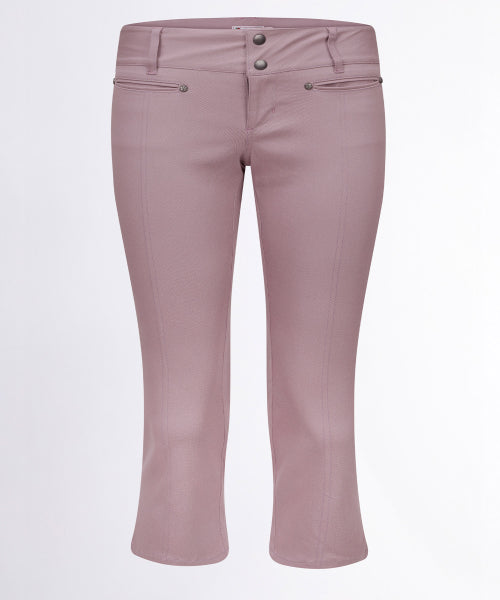90S COTTON CAPRI PANTS MAUVE - 3 COLORS AS SHOWN