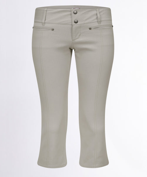 90S COTTON CAPRI PANTS MAUVE - 3 COLORS GREY