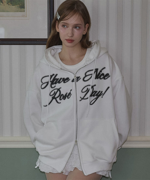 Spread Hood Zip-up - 2 colors #JIWOO同款!