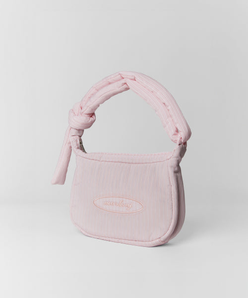 MARO MERRY STRIPE PADDING CROSSBODY BAG - 3 COLORS PINK