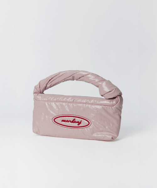 REVERIE BAGUETTE TOTE SHOULDER BAG - 3 COLORS PINK