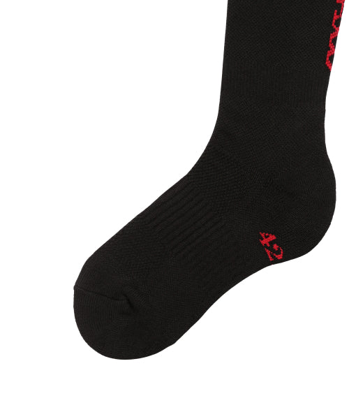 [5 PACK] RUNNING CREW FLOGGER FIT SOCKS - 3 COLORS BLACK