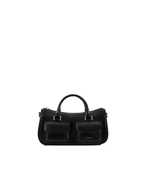 CHUBBY HALF BAG · - 2 COLORS BLACK