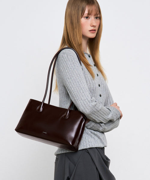 SQUARE LOW BAG · - 2 COLORS BLACK