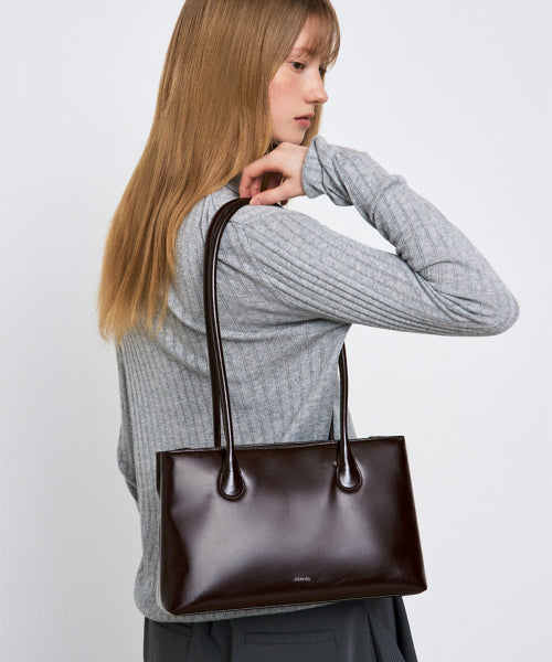 SQUARE LOW BAG · - 2 COLORS BLACK