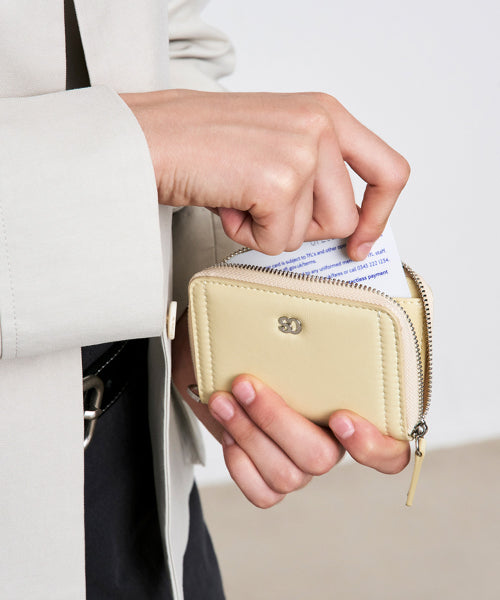 POST WALLET · - 2 COLORS BLACK