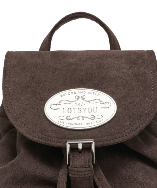 Nostalgia Chubby Backpack Brown