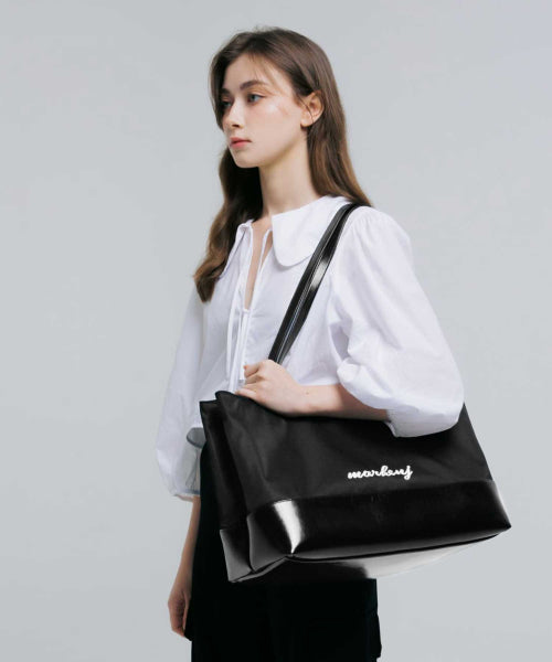 NOMAD BOSTON TRAVEL SHOULDER BAG - 3 COLORS BLACK