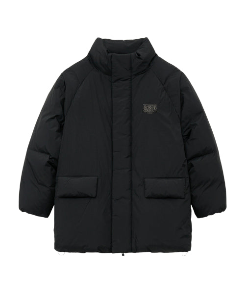 INQUILTING DUCK DOWN PUFFER - 2 COLORS BLACK