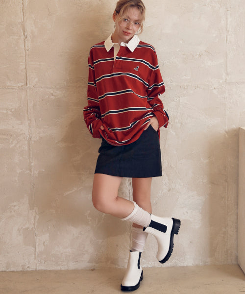 ROUND TOE BOOTS CHELSEA WHITE