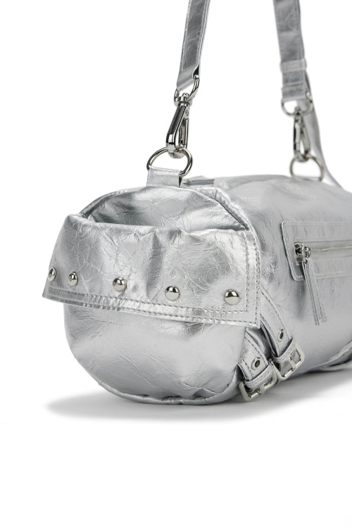 STUD POCKET BAG - 5 COLORS SILVER