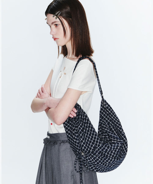 LASSIE BAG CHECK - 4 COLORS NAVY