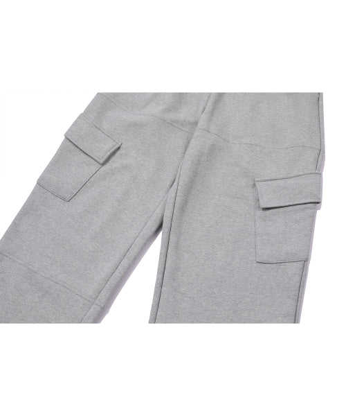 WIDE OVER CARGO SWEATPANTS GREY