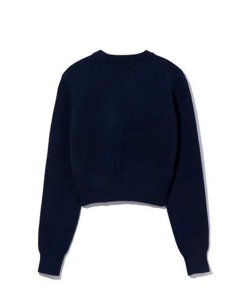 BREAK HEART CROP KNIT BAG - 2 COLORS 3COLOR
