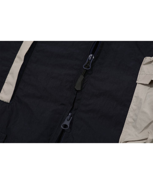 HOOD WINDBREAKER - 2 COLORS NAVY