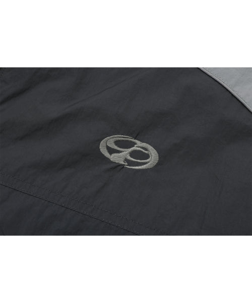 HOOD WINDBREAKER - 2 COLORS CHARCOAL