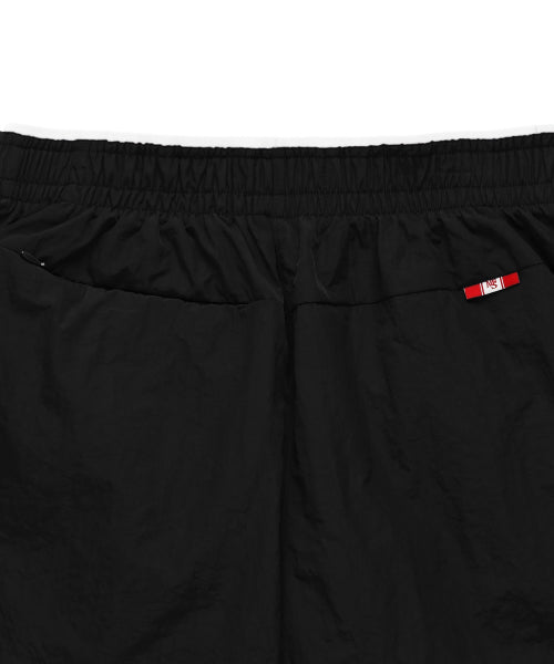 RUNNING TRACK NYLON SHORTS - 3 COLORS BLACK