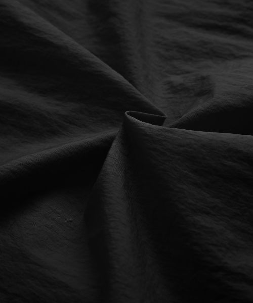 HEARTTRACK VNECK NYLON ANORAK JACKET - 3 COLORS BLACK