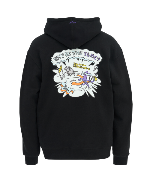 ODD PLAYER WBTS RUN HOODIE BLACK