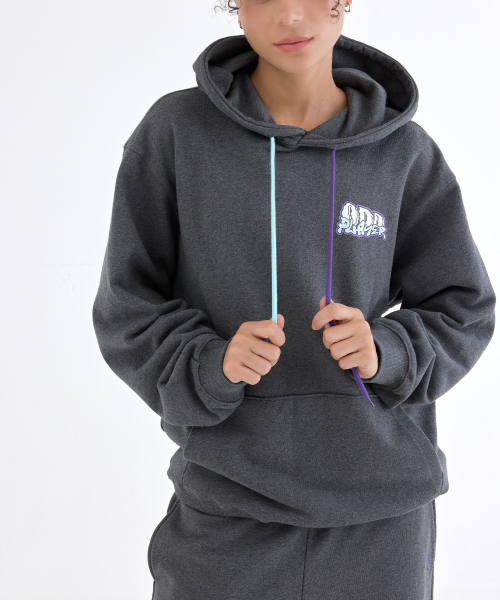 ODD PLAYER WBTS TENNIS HOODIE CHARCOAL