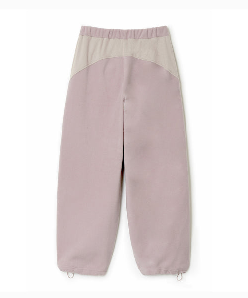 DRAW STRING FLEECE PANTS - 3 COLORS PINK