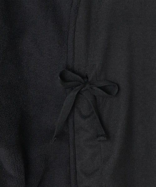 DRAW STRING FLEECE PANTS - 3 COLORS BLACK