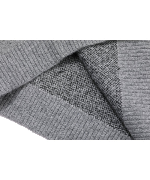 BRUSHED KNIT - 2 COLORS CHARCOAL