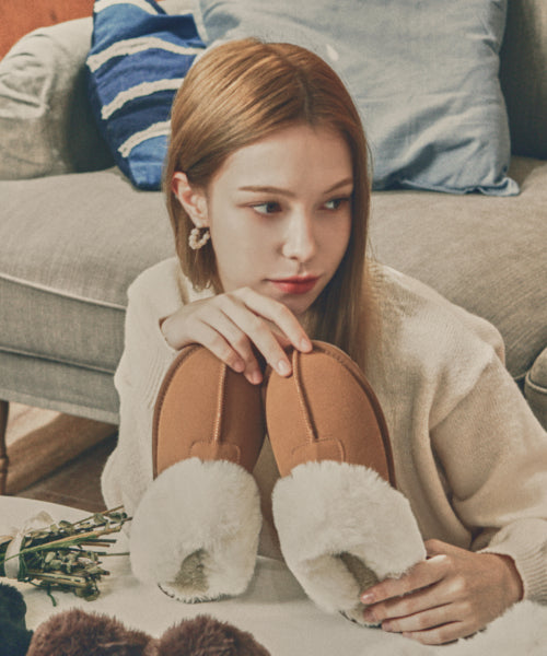 PLATFORM SLIPPER NINA BROWN