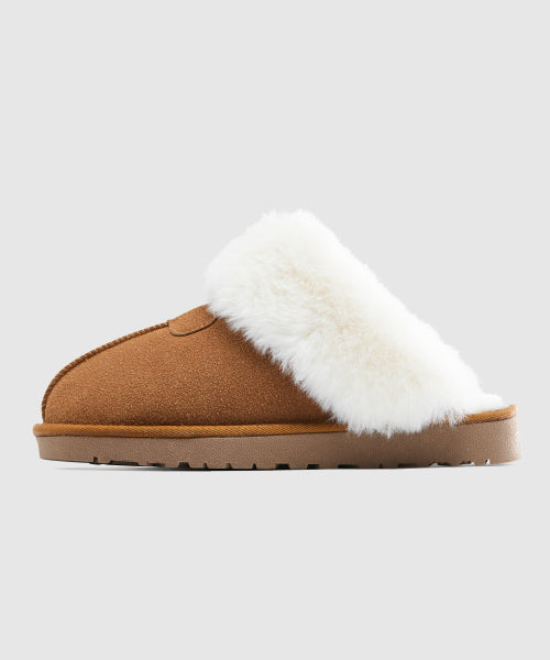 PLATFORM SLIPPER NINA BROWN