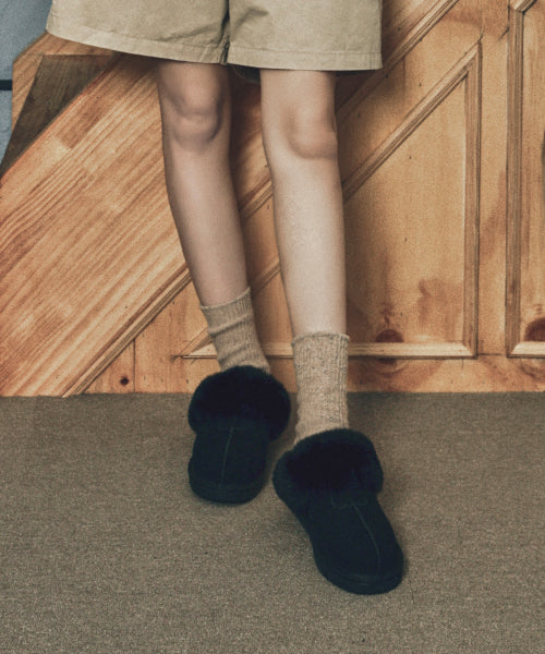 PLATFORM SLIPPER NINA BLACK